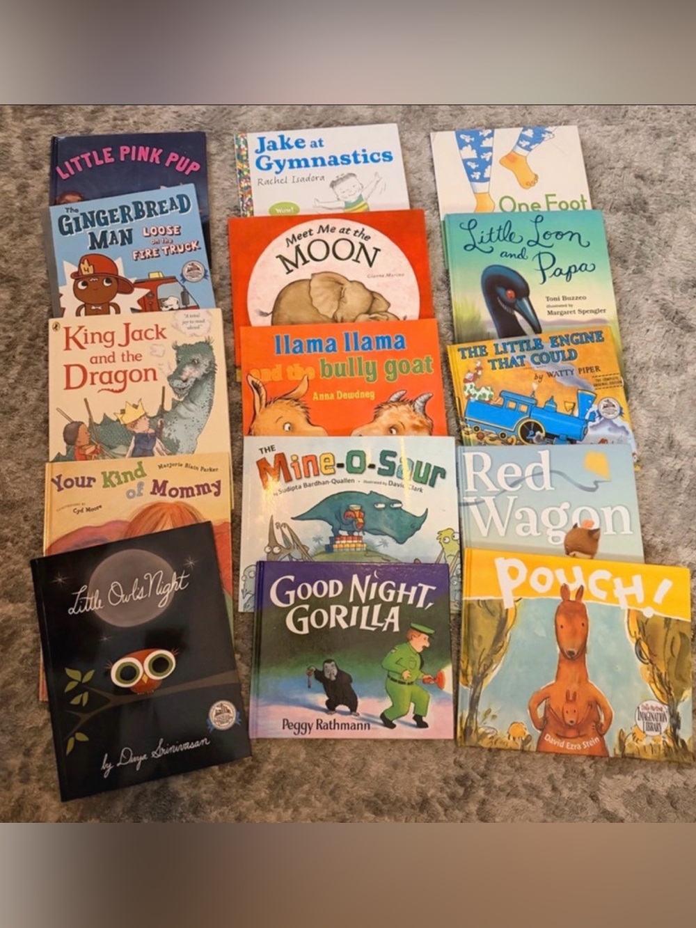 15 Assorted Children's Books - Colorful Picture Book Set